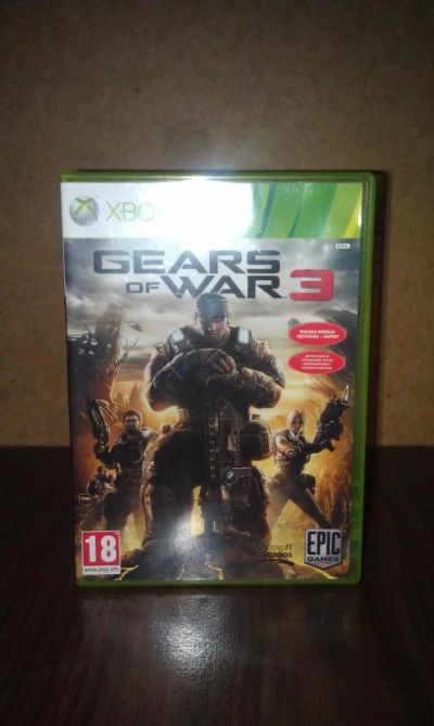 Лот: 4302203. Фото: 1. Gears of war 3 (xbox 360). Игры для консолей
