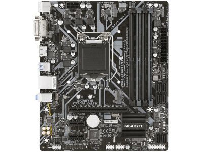 Лот: 14811443. Фото: 1. Z370 Gigabyte Z370M DS3H. Материнские платы