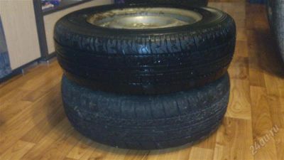 Лот: 2839566. Фото: 1. колесо 165 70 r13 с дисками 2... Шины на дисках