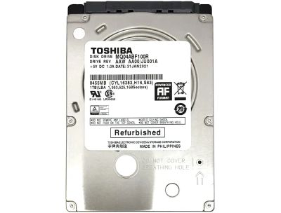 Лот: 21095719. Фото: 1. Hdd Toshiba 1Tb 2.5. Жёсткие диски (HDD)