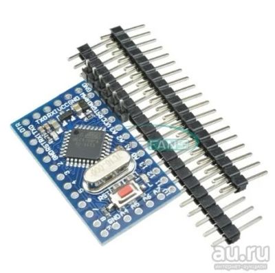 Лот: 9651402. Фото: 1. arduino pro mini mega168 ардуино. Микроконтроллеры