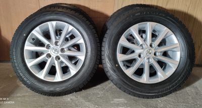 Лот: 18389434. Фото: 1. Bridgestone GZ на литье Toyota. Шины на дисках