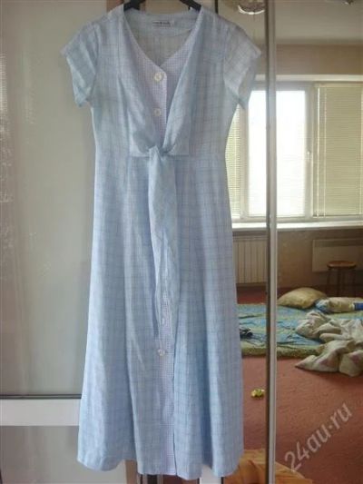 Лот: 2560605. Фото: 1. платье макси!халатом!летнее!. Платья