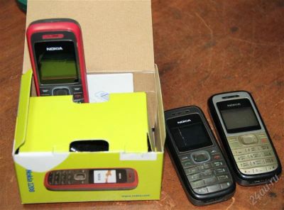 Лот: 1243528. Фото: 1. Nokia 1208 не рабочий повторно... Кнопочные мобильные телефоны