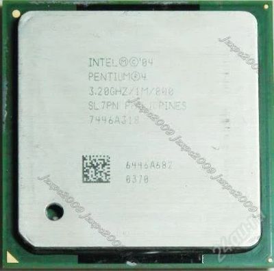 Лот: 1472843. Фото: 1. Pentium 4 Socket478 3.2GHz 1M... Процессоры
