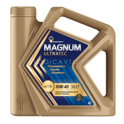 Лот: 12103786. Фото: 1. Rosneft Magnum Ultratec 10W-40... Расходные материалы