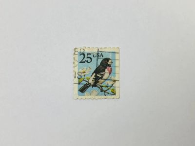 Лот: 23963945. Фото: 1. Стандарт: Птицы. Красногрудый... Марки