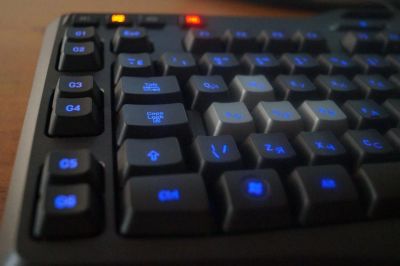 Лот: 7860529. Фото: 1. Ирговая клавиатура logitech g105. Картридеры