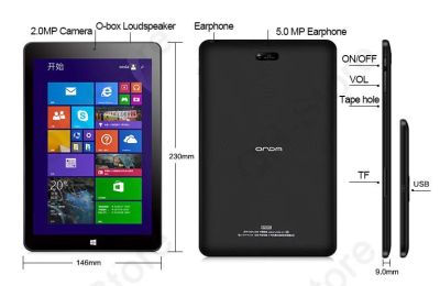 Лот: 5245178. Фото: 1. Планшет 8.9" IPS 1920x1200 Onda... Планшеты