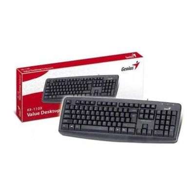 Лот: 2988169. Фото: 1. Клавиатура Genius "KB-110X", 104кн... Клавиатуры и мыши