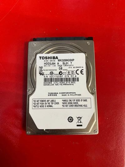 Лот: 15940086. Фото: 1. 2.5 дюйма 320GB Toshiba MK3259GSXP... Жёсткие диски (HDD)