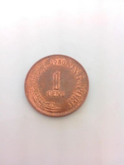 Лот: 9007045. Фото: 1. 1 cent 1980 Сингапур. Азия