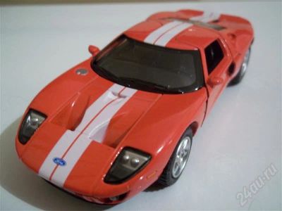 Лот: 704576. Фото: 1. моделька Ford GT (красная). Автомоделизм