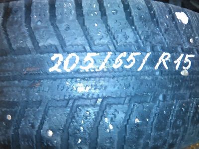 Лот: 11106659. Фото: 1. 205/65 R15 Amtel одно. Шины