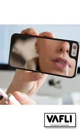 Лот: 4697898. Фото: 1. Зеркальный чехол на iPhone 5/5s. Чехлы, бамперы