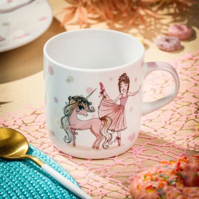 Лот: 24370386. Фото: 1. Кружка керамика, Балерина, 230... Всё для кормления