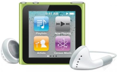 Лот: 2101212. Фото: 1. Apple iPod nano 6 8Gb. Плееры