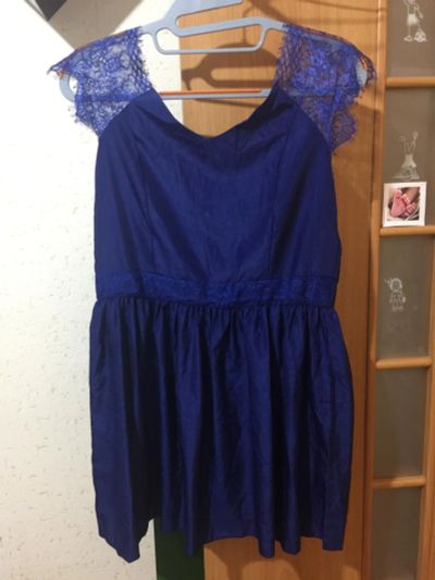 Лот: 11413177. Фото: 1. Платье синее. Платья