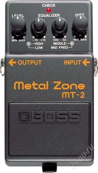Лот: 1214759. Фото: 1. BOSS MT-2 METAL ZONE. Гитарные эффекты и комбоусилители