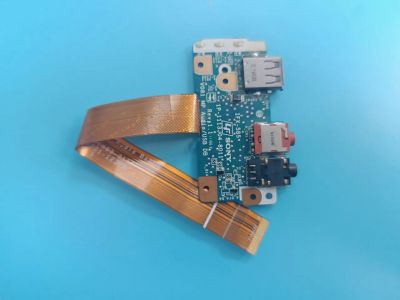 Лот: 23523760. Фото: 1. Б/У плата с разъемами USB, Audio... Платы расширения, контроллеры, доп. порты