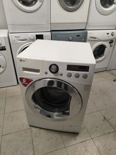 Лот: 24657594. Фото: 1. 8кг стиральная машина Lg. Гарантия. Стиральные машины