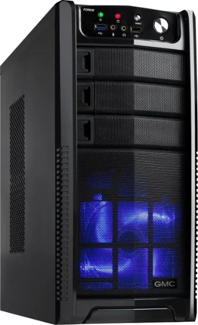 Лот: 11011122. Фото: 1. Стильный корпус GMC FORCE почти... Корпуса, блоки питания