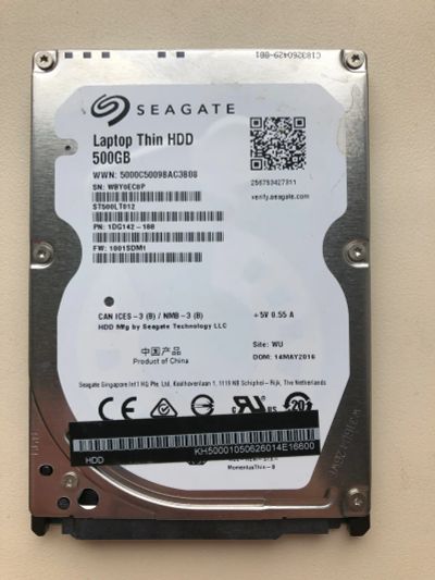 Лот: 25237409. Фото: 1. SATA-II 500Gb Seagate Laptop Thin... Жёсткие диски (HDD)