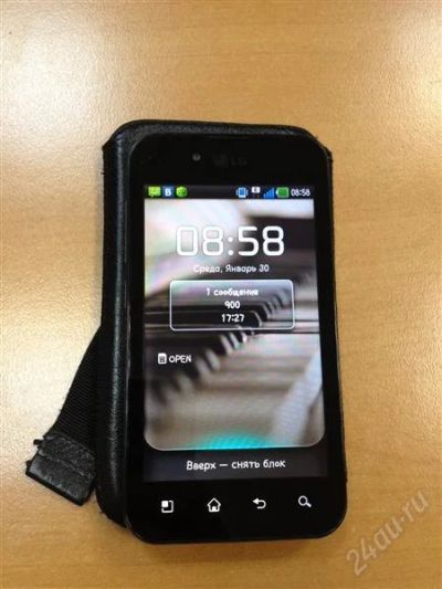 Лот: 2464541. Фото: 1. Продам смартфон LG Optimus Black... Кнопочные мобильные телефоны
