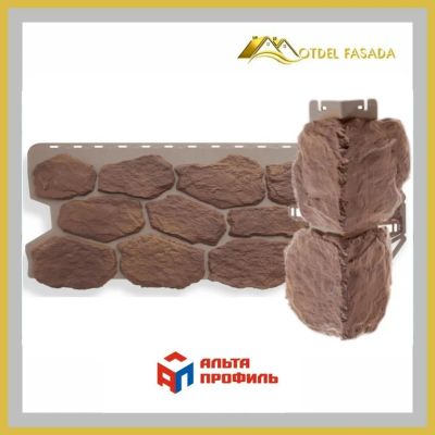 Лот: 17534903. Фото: 1. Фасадная панель Альта-Профиль... Фасадные материалы, сайдинг