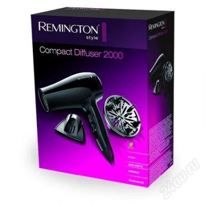 Лот: 2576885. Фото: 1. ФЕН Remington Compact Diffuser... Укладка и стрижка волос, бритьё, эпиляция