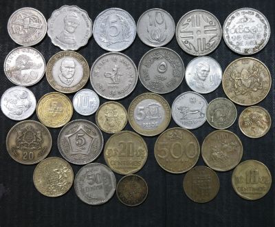 Лот: 13900825. Фото: 1. Коллекция монет мира (№404). Остальные страны