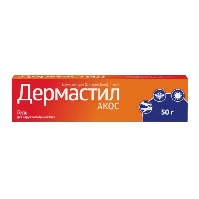 Лот: 25038026. Фото: 1. Дермастил АКОС 1 мг/г гель для... Лекарства