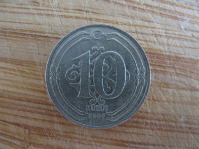Лот: 21082256. Фото: 1. Монеты Азии. Турция 10 куруш 2009... Ближний восток