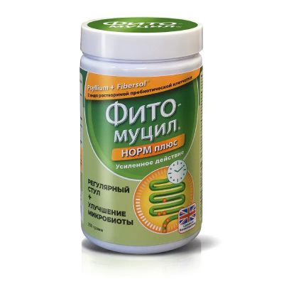 Лот: 25262034. Фото: 1. Фитомуцил Норм Плюс порошок 250... Лекарства