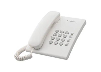 Лот: 18452047. Фото: 1. Проводной телефон Panasonic KX-TS2350RUW. Проводные телефоны