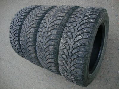 Лот: 16690293. Фото: 1. 185/65/14 Nokian Nordman 4 (шипы... Шины