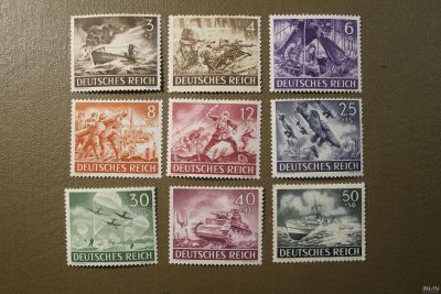 Лот: 13747918. Фото: 1. Германия 1943; Третий рейх; Armed... Марки