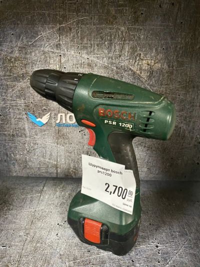 Лот: 19068559. Фото: 1. шуруповерт bosch prs1200. Электроинструмент