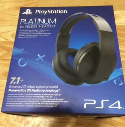 Лот: 17292521. Фото: 1. Наушники для PS4 Sony PlayStation... Аксессуары для игровых приставок, консолей, геймпады