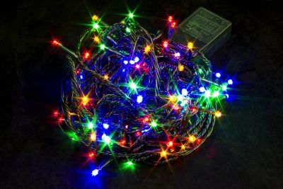 Лот: 16903149. Фото: 1. Гирлянда "Нить", 9 м, 100 LED... Гирлянды, шарики, новогодние аксессуары