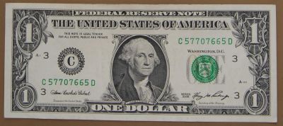 Лот: 3832018. Фото: 1. США 1 $ доллар 2006 Состояние... Америка