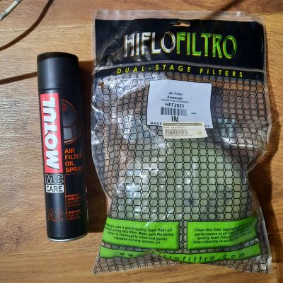 Лот: 19039550. Фото: 1. Hiflofiltro HFF2023+Motul MC Care... Запчасти