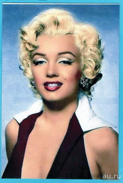 Лот: 17947122. Фото: 1. Marilyn Monroe/Мэрилин Монро-глянцевая... Открытки, конверты