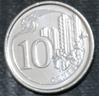 Лот: 15235712. Фото: 1. Экзотика с рубля (21473) Сингапур. Остальные страны