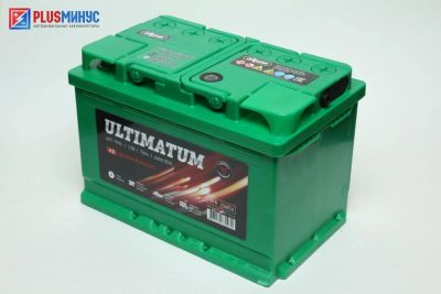 Лот: 9220415. Фото: 1. Аккумулятор Ultimatum 70 а\ч EFB... Аккумуляторы
