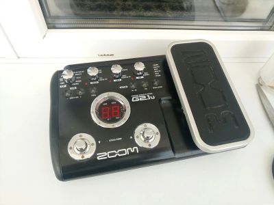 Лот: 12233782. Фото: 1. Процессор ZOOM G2.1u для электрогитары. Гитарные эффекты и комбоусилители