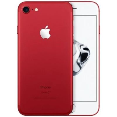 Лот: 9457054. Фото: 1. Новый iPhone 7 128Gb Red. Гарантия... Смартфоны