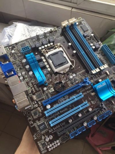 Лот: 10268011. Фото: 1. ASUS P8Z68-M PRO поддерживает... Материнские платы