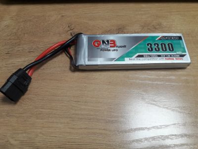 Лот: 16222396. Фото: 1. Аккумулятор GNB 7.4V 3300mAh 2S... Другое (дети растут)