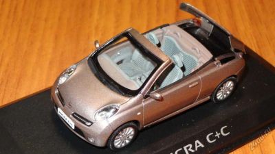 Лот: 5846634. Фото: 1. Nissan Micra C+C Norev, 1:43... Автомоделизм